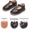 imageFelix ampamp Flora Toddler Girl Mary Jane Dress Shoes  Ballet Flats for Girl Party School ShoesB421black