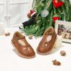imageFelix ampamp Flora Toddler Girl Mary Jane Dress Shoes  Ballet Flats for Girl Party School ShoesB421brown