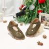 imageFelix ampamp Flora Toddler Girl Mary Jane Dress Shoes  Ballet Flats for Girl Party School ShoesB421green