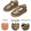 imageFelix ampamp Flora Toddler Girl Mary Jane Dress Shoes  Ballet Flats for Girl Party School ShoesB421green