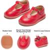 imageFelix ampamp Flora Toddler Girl Mary Jane Dress Shoes  Ballet Flats for Girl Party School ShoesB422red