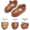 imageFelix ampamp Flora Toddler Little Girl Flat Oxfords Dress Shoes  Mary Jane Princess for Girl Party School ShoesB396brown