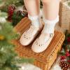 imageFelix ampamp Flora Toddler Little Girl Flat Oxfords Dress Shoes  Mary Jane Princess for Girl Party School ShoesB396nude