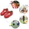 imageFelix ampamp Flora Toddler Little Girl Flat Oxfords Dress Shoes  Mary Jane Princess for Girl Party School ShoesB396red