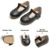 imageFelix ampamp Flora Toddler Little Girl Flat Oxfords Dress Shoes  Mary Jane Princess for Girl Party School ShoesB397black