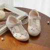 imageFelix ampamp Flora Toddler Little Girl Flat Oxfords Dress Shoes  Mary Jane Princess for Girl Party School ShoesB414beige