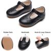 imageFelix ampamp Flora Toddler Little Girl Flat Oxfords Dress Shoes  Mary Jane Princess for Girl Party School ShoesB414black