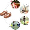 imageFelix ampamp Flora Toddler Little Girl Flat Oxfords Dress Shoes  Mary Jane Princess for Girl Party School ShoesB414brown