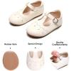 imageFelix ampamp Flora Toddler Little Girl Flat Oxfords Dress Shoes  Mary Jane Princess for Girl Party School ShoesB415apricot