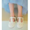 imageFelix ampamp Flora Toddler Little Girl Flat Oxfords Dress Shoes  Mary Jane Princess for Girl Party School ShoesB415apricot