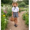 imageFelix ampamp Flora Toddler Little Girl Flat Oxfords Dress Shoes  Mary Jane Princess for Girl Party School ShoesB415black