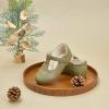 imageFelix ampamp Flora Toddler Little Girl Flat Oxfords Dress Shoes  Mary Jane Princess for Girl Party School ShoesB415green