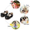 imageFelix ampamp Flora Toddler Little Girl Flat Oxfords Dress Shoes  Mary Jane Princess for Girl Party School ShoesB416black