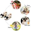 imageFelix ampamp Flora Toddler Little Girl Flat Oxfords Dress Shoes  Mary Jane Princess for Girl Party School ShoesB416white