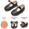 imageFelix ampamp Flora Toddler Little Girl Flat Oxfords Dress Shoes  Mary Jane Princess for Girl Party School ShoesB419black