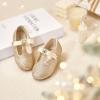 imageFelix ampamp Flora Toddler Little Girl Flat Oxfords Dress Shoes  Mary Jane Princess for Girl Party School ShoesB419gold