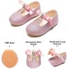 imageFelix ampamp Flora Toddler Little Girl Flat Oxfords Dress Shoes  Mary Jane Princess for Girl Party School ShoesB419light Pink