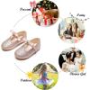 imageFelix ampamp Flora Toddler Little Girl Flat Oxfords Dress Shoes  Mary Jane Princess for Girl Party School ShoesB419rose Gold