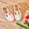 imageFelix ampamp Flora Toddler Little Girl Mary Jane Dress Shoes  Ballet Flats for Easter Flower Girl Party School ShoesB345white