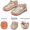 imageFelix ampamp Flora Toddler Little Girl Mary Jane Dress Shoes  Ballet Flats for Girl Party School ShoesB366glitter Gold