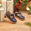 imageFelix ampamp Flora Toddler Little Girl Mary Jane Dress Shoes  Ballet Flats for Girl Party School ShoesB366navy Blue