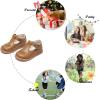 imageFelix ampamp Flora Toddler Little Girl Mary Jane Dress Shoes  Ballet Flats for Girl Party School ShoesB366oxford Brown