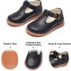 imageFelix ampamp Flora Toddler Little Girl Mary Jane Dress Shoes  Ballet Flats for Girl Party School ShoesB366retro Black