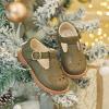 imageFelix ampamp Flora Toddler Little Girl Mary Jane Dress Shoes  Ballet Flats for Girl Party School ShoesB366retro Green