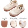 imageFelix ampamp Flora Toddler Little Girl Mary Jane Dress Shoes  Ballet Flats for Girl Party School ShoesB368beige
