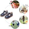 imageFelix ampamp Flora Toddler Little Girl Mary Jane Dress Shoes  Ballet Flats for Girl Party School ShoesB368navy Blue