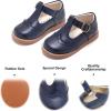 imageFelix ampamp Flora Toddler Little Girl Mary Jane Dress Shoes  Ballet Flats for Girl Party School ShoesB368navy Blue