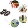 imageFelix ampamp Flora Toddler Little Girl Mary Jane Dress Shoes  Ballet Flats for Girl Party School ShoesB369black