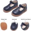 imageFelix ampamp Flora Toddler Little Girl Mary Jane Dress Shoes  Ballet Flats for Girl Party School ShoesB369navy Blue