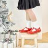 imageFelix ampamp Flora Toddler Little Girl Mary Jane Dress Shoes  Ballet Flats for Girl Party School ShoesB369red