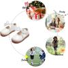 imageFelix ampamp Flora Toddler Little Girl Mary Jane Dress Shoes  Ballet Flats for Girl Party School ShoesB380white