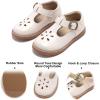 imageFelix ampamp Flora Toddler Little Girl Mary Jane Dress Shoes  Ballet Flats for Girl Party School ShoesB383beige