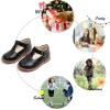 imageFelix ampamp Flora Toddler Little Girl Mary Jane Dress Shoes  Ballet Flats for Girl Party School ShoesB392black