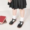 imageFelix ampamp Flora Toddler Little Girl Mary Jane Dress Shoes  Ballet Flats for Girl Party School ShoesB392black