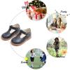 imageFelix ampamp Flora Toddler Little Girl Mary Jane Dress Shoes  Ballet Flats for Girl Party School ShoesB392navy Blue