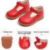 imageFelix ampamp Flora Toddler Little Girl Mary Jane Dress Shoes  Ballet Flats for Girl Party School ShoesB392red