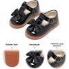 imageFelix ampamp Flora Toddler Little Girl Mary Jane Dress Shoes  Ballet Flats for Girl Party School ShoesB399black