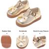 imageFelix ampamp Flora Toddler Little Girl Mary Jane Dress Shoes  Ballet Flats for Girl Party School ShoesB399gold