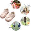 imageFelix ampamp Flora Toddler Little Girl Mary Jane Dress Shoes  Ballet Flats for Girl Party School ShoesB399nude