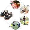 imageFelix ampamp Flora Toddler Little Girl Mary Jane Dress Shoes  Ballet Flats for Girl Party School ShoesB400black