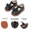 imageFelix ampamp Flora Toddler Little Girl Mary Jane Dress Shoes  Ballet Flats for Girl Party School ShoesB400black