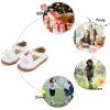imageFelix ampamp Flora Toddler Little Girl Mary Jane Dress Shoes  Ballet Flats for Girl Party School ShoesB400white