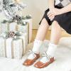 imageFelix ampamp Flora Toddler Little Girl Mary Jane Dress Shoes  Ballet Flats for Girl Party School ShoesB402brown
