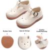 imageFelix ampamp Flora Toddler Little Girl Mary Jane Dress Shoes  Ballet Flats for Girl Party School ShoesB409beige