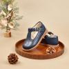 imageFelix ampamp Flora Toddler Little Girl Mary Jane Dress Shoes  Ballet Flats for Girl Party School ShoesB409navy Blue