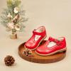 imageFelix ampamp Flora Toddler Little Girl Mary Jane Dress Shoes  Ballet Flats for Girl Party School ShoesB409red